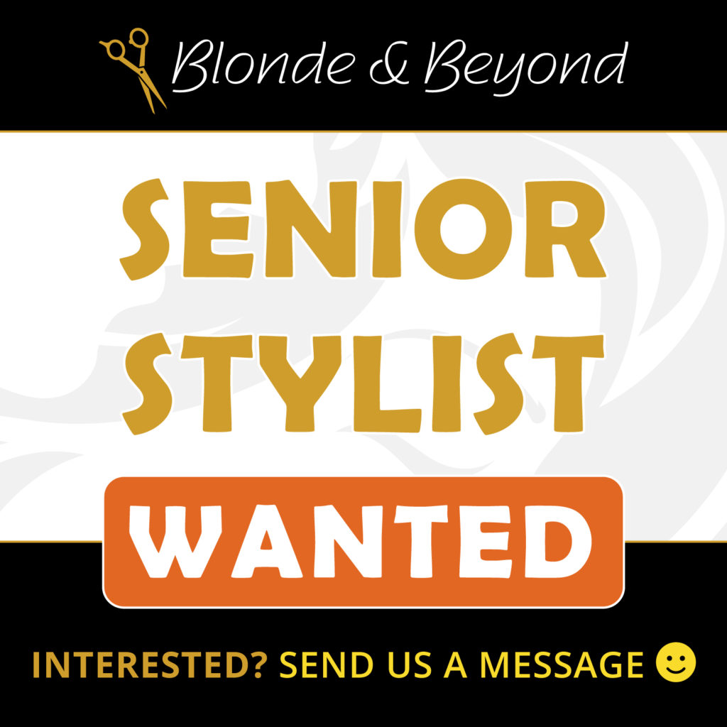 senior stylist wanted